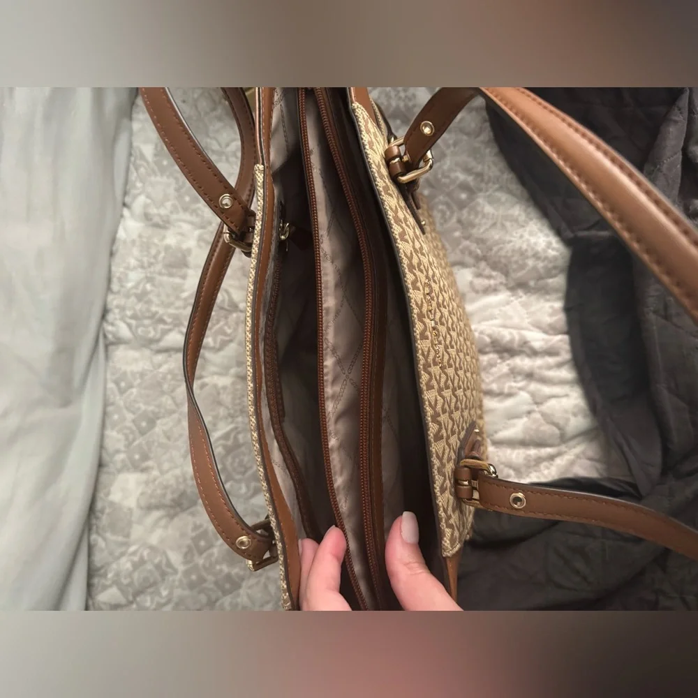Michael Kors Brown Tote Bag